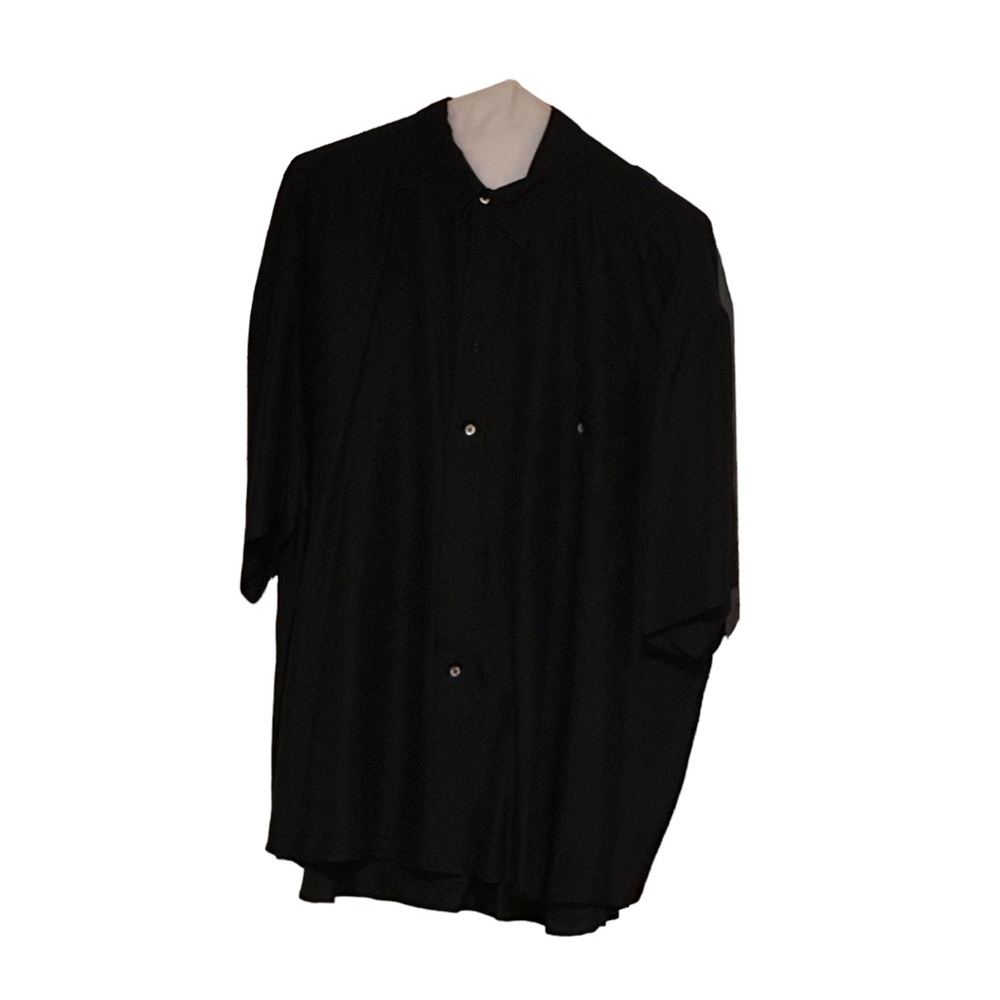 Protest Brand Men’s Silk Short-sleeved Button-down shirt, XL